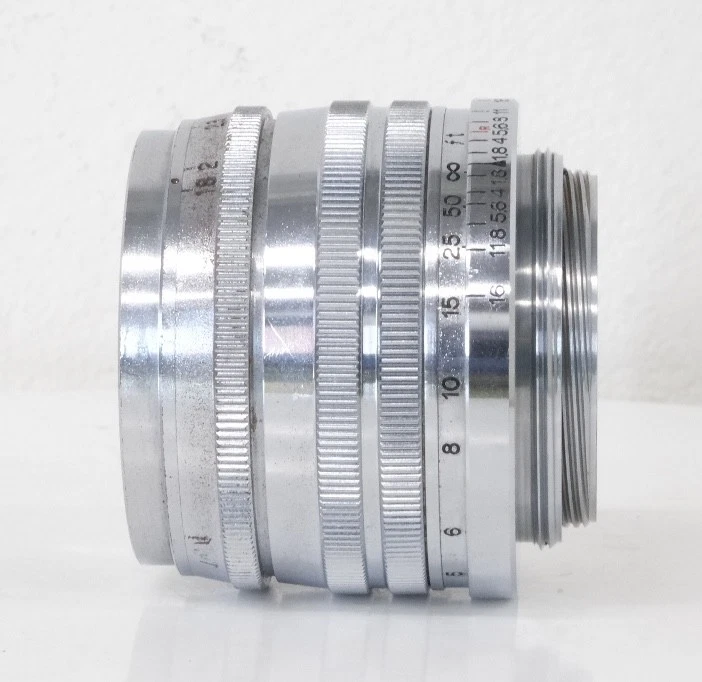 [MINT-]  Canon 50mm f1.8 Silver MF Lens for L39 LTM Leica Screw Mount From JAPAN - image 4 of 4