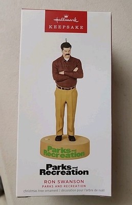 Hallmark 2023 Parks and Recreation RON SWANSON Ornament ~ NMIB