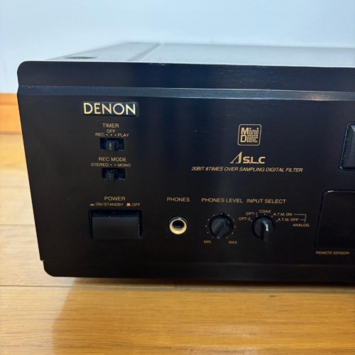 DENON DMD-1000 MD recorder minidisc playback made in Japan digital coaxial RCA - Picture 6 of 12