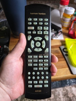 Harman Kardon OEM Home Audio Receiver Remote Control AVR 500 TESTED AND WORKING 