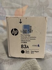 Genuine HP LaserJet 83A Black Toner Cartridge CF283A Sealed Only One Cartridge
