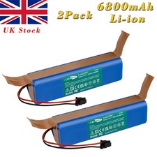 2X For Eufy RoboVac X8, X8 Hybrid, X8 Pro SES, PA61 14.4V 6.8Ah Li-ion Battery