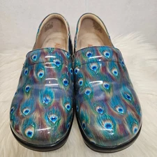 Alegria Women's Keli Professional Clog Peacock KEL-7595 Size 37 US 7