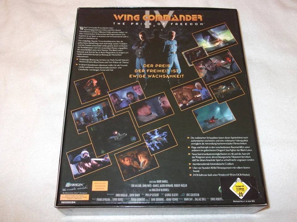 Wing Commander IV Big Box PC - Bild 4 von 4