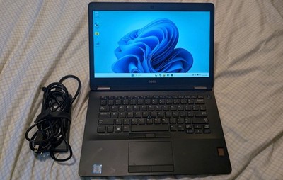 Dell Latitude E7470 Intel i7-6600U (6th Gen) 16GB WiFi 256GB SSD Web, Bluetooth