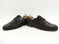 Paul Smith Chaussures Homme Fauve Marron Serpent Lizzard UK 8.5 US 9.5 Ue 42.5