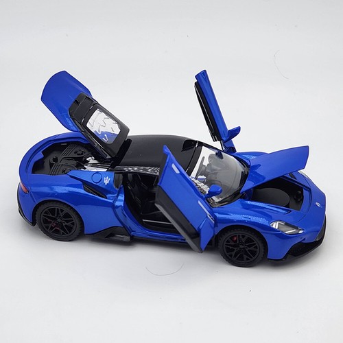 2024 Maserati MC20 - 1:32 Diecast Model - Blue - Picture 6 of 8