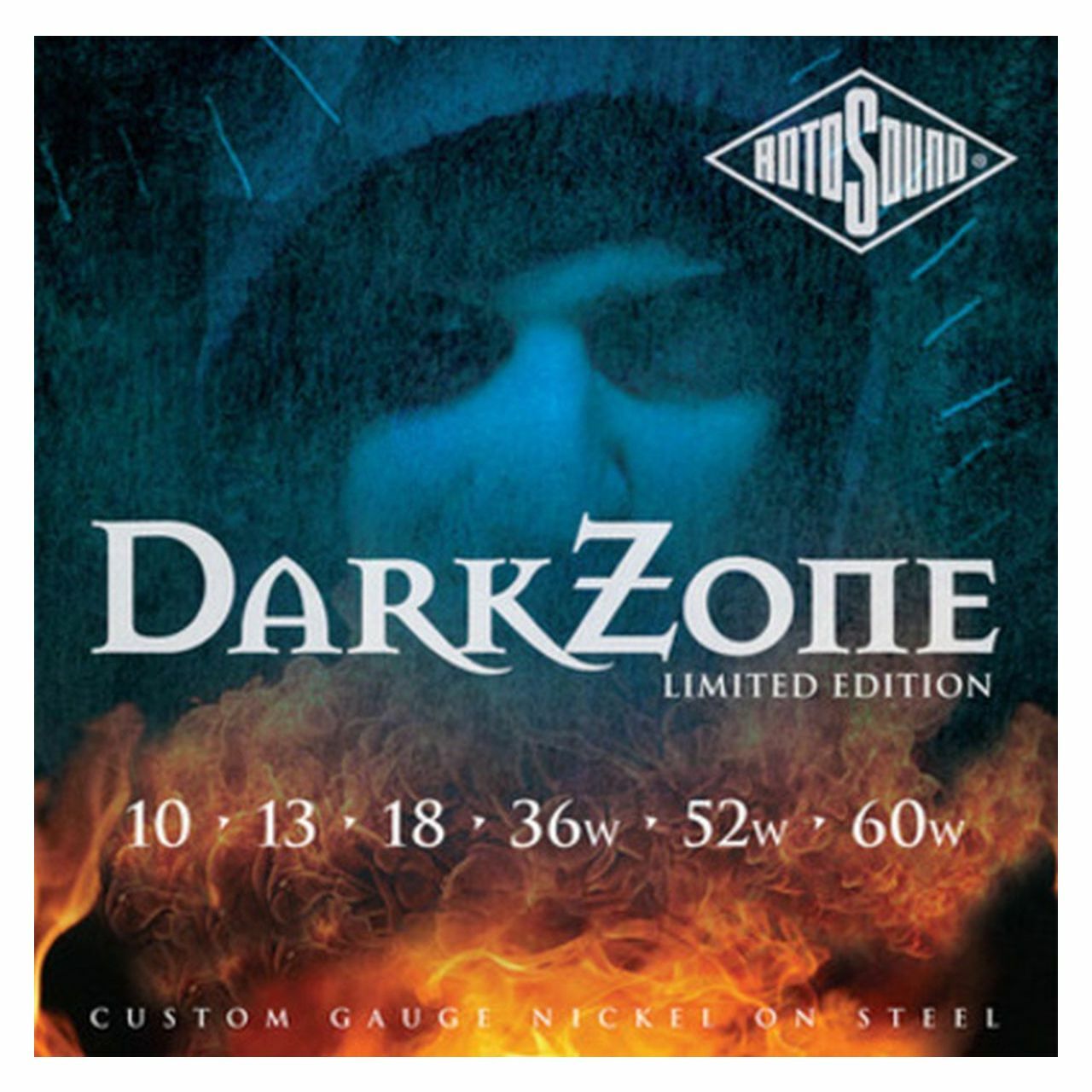 Набор струн для электрогитары Rotosound DZ10 Dark Zone RODZ10 - .010 - .060