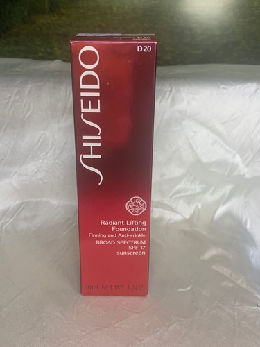 Shiseido Radiant Lifting Foundation Firming & Anti-Wrinkle 30ml Rich Brown D 20 - Picture 1 of 6