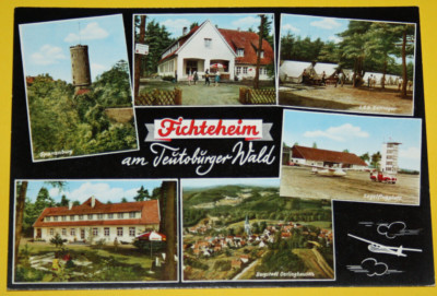 AK. FICHTENHEIM am Teutob 4816 Sennestadt Multi-Picture Card Unlabeled (8299)