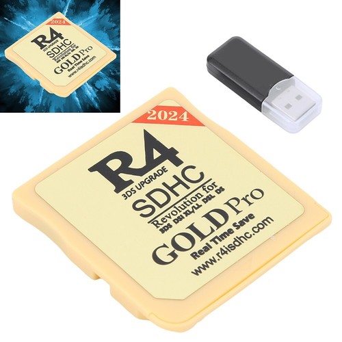 2024 Oro/Blanco/Plata R4I SDHC para 3DS/NDS/2DS/DS Revolution Cartridge Game Card - Imagen 9 de 54