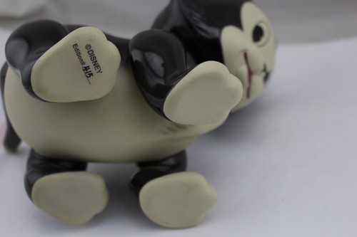 Disney Figaro The Cat Limited Edition #415 Jointed Porcelain 7" Figurine READ - Picture 5 of 7
