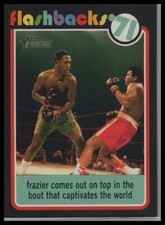 Frazier Comes Out on Top.. - 2020 Topps Heritage  Flashbacks '71 #NF-6