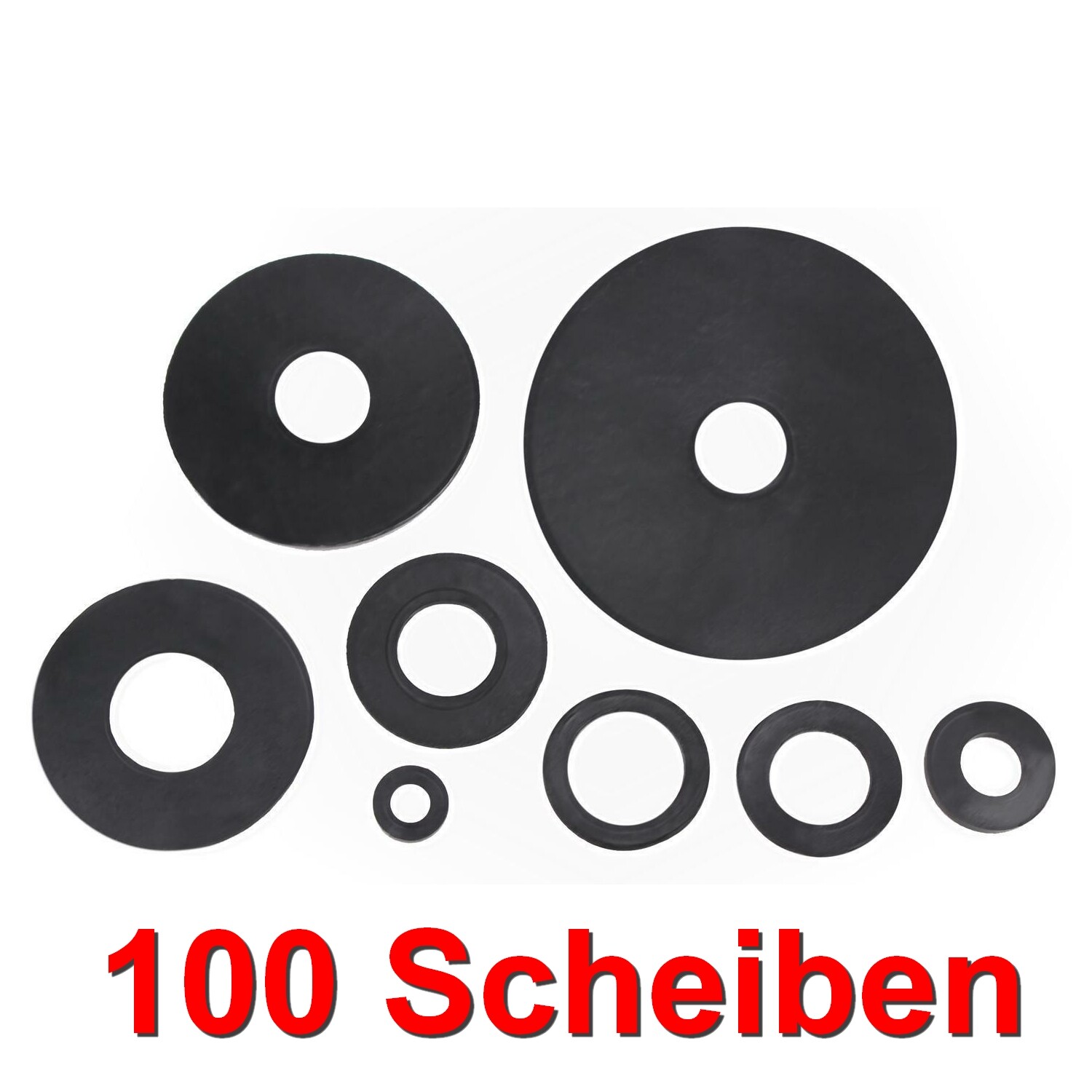Unterlegscheibe Gummischeibe Gummiunterlegscheiben 100er Set Gr en Zur unterlegscheibe-gummischeibe-gummiunterlegscheiben-100er-set-gr-en-zur