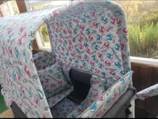 WonderFold W4 ORIGINAL  Set of Seat Covers, Mat Cover and Canopy VOLLEY BALL