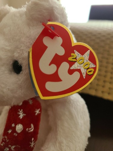 TY Beanie Babies - 2000 Holiday Teddy - *Mint Condition with Rare Errors						 - Picture 3 of 10