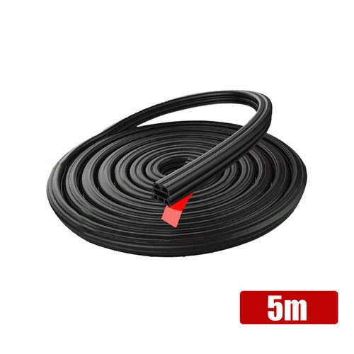 5M 3 Layer Car Door Sound Insulation Rubber Seal Strip Protector Sealant Strip - Picture 5 of 12