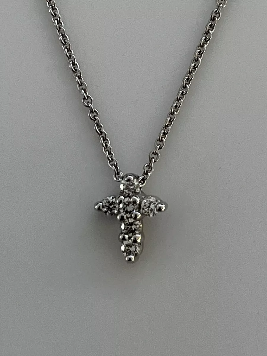 Roberto coin cross necklace ebay deals