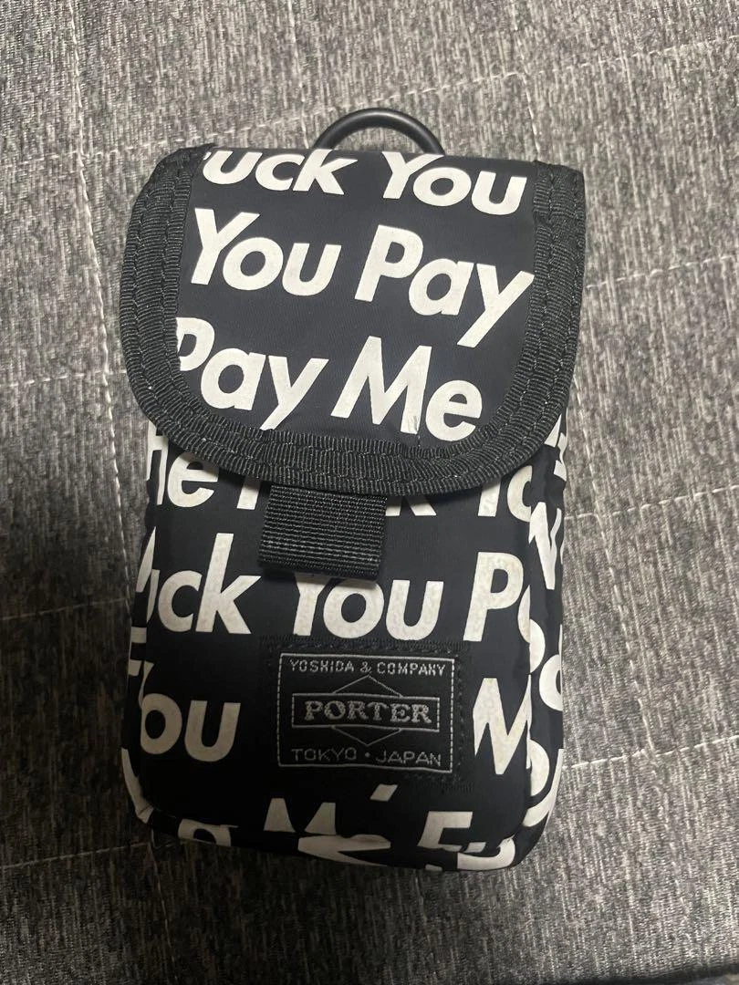 supreme porter 12AW Yoshida sac collaboration iPhone coque portefeuille du Japon rare