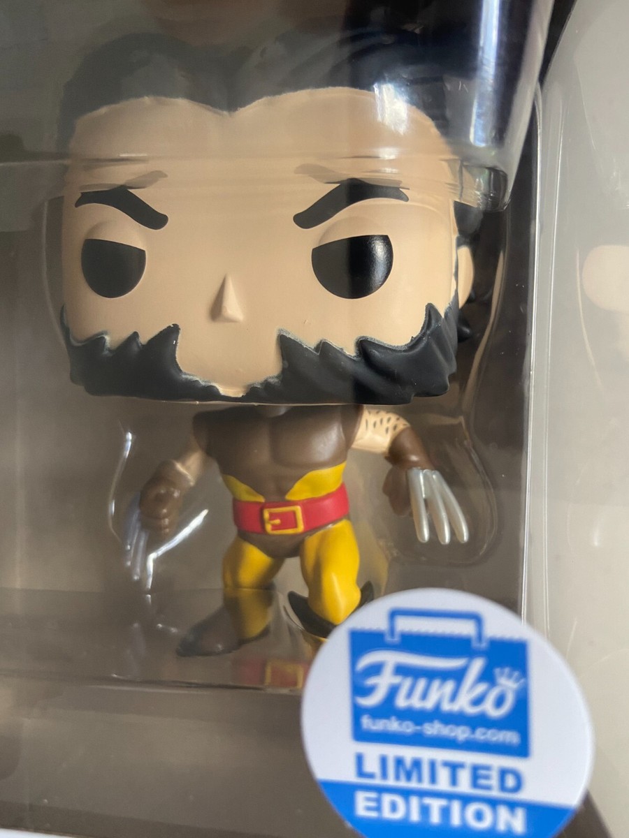 FUNKO pop 激レア ウルヴァリン ブラウン コミックユニフォーム限定版 Amazon.com: Funko Pop! Marvel: X-Men – Unmasked Wolverine