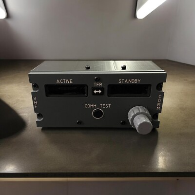 Boeing 737 style COMM radio for Flying Simulator MSFS2020