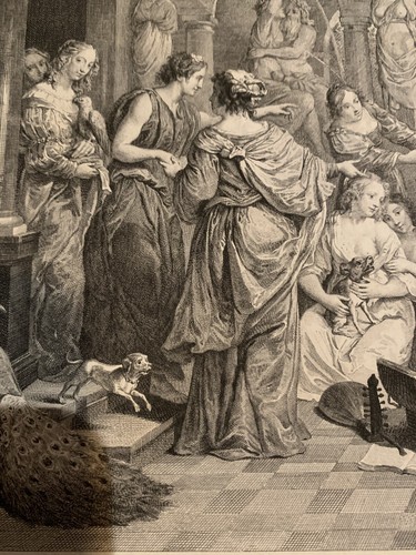 Pietro Antonio Martini “Achilles recognized by Ulysses” 1772 Proof Before Letter - Picture 4 of 6