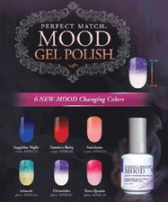LeChat Mood Color Changing Soak Off Gel Polish Matching Duo (01 - 60) Pick Any