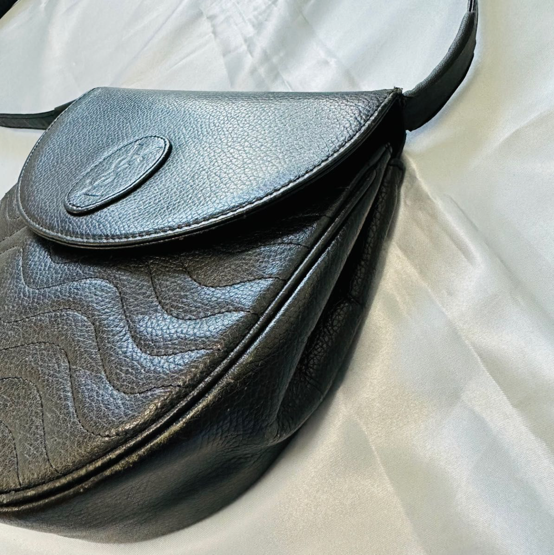 Borsa a tracolla YVES SAINT LAURENT in pelle nera #39