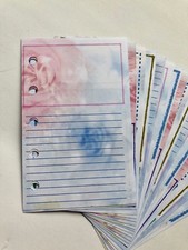 Filofax Mini Organiser Planner - Beautiful Candyfloss Design Bullet Style Paper