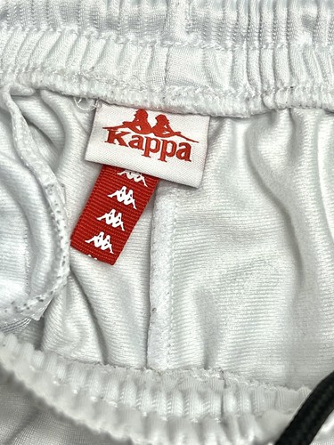 Kappa Mens Unisex WHITE 174934 black/white stripe sweatpants Active Wear - 第 8/12 張圖片
