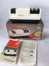 CHEF'S CHOICE Unique TRIZOR Edge KNIFE SHARPENER Diamond Hone Model 100 - RARE