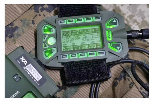 US Ware! HARRIS TCA PRC 152A Funkgerät 15W Metall VHF UHF KDU Tastatur Anzeigeeinheit - Bild 11 von 26