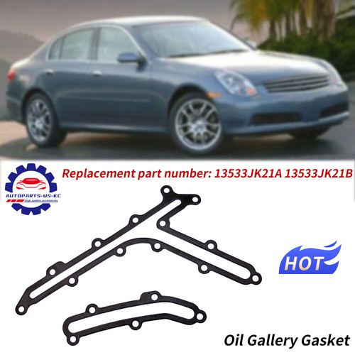 2 Pcs Oil Gallery Gasket Fit for Nissan 350Z 370Z Infiniti G35 G37 eBay