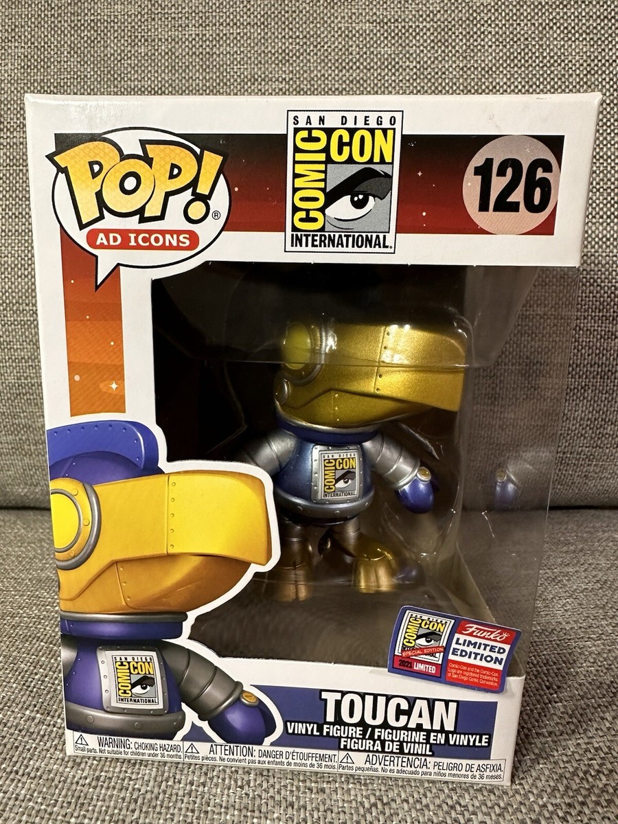 FUNKO - ロボコン0166さま Funko Pop! Toucan As Robot Metallic Blue SDCC Fall 2021 #126