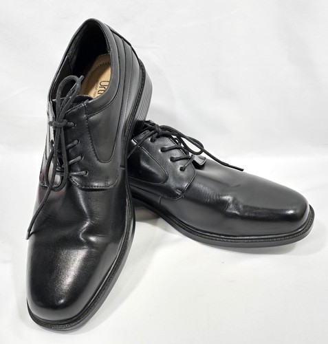 Croft & Barrow Mens Size 10.5 Med Black Dress Shoes Ortholite Comfort Lace Up - Picture 6 of 11