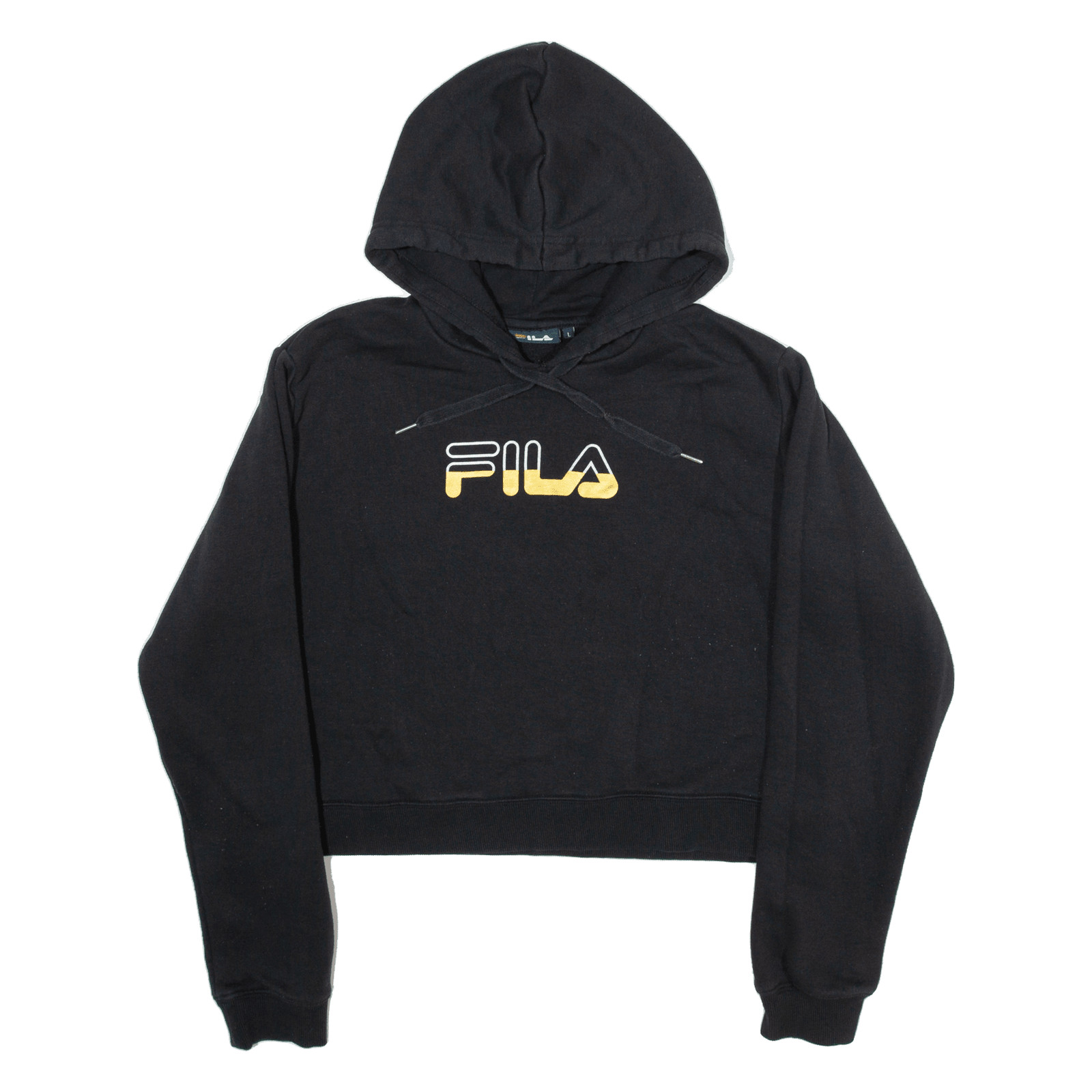 Felpa con cappuccio FILA Cropped donna nera L
