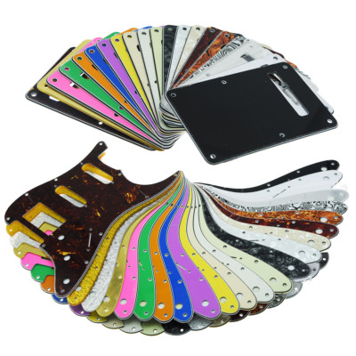 ST Style HSS Gitarre Schlagbrett Kratzplatte, Trem Cover, Schrauben verschiedene Farben