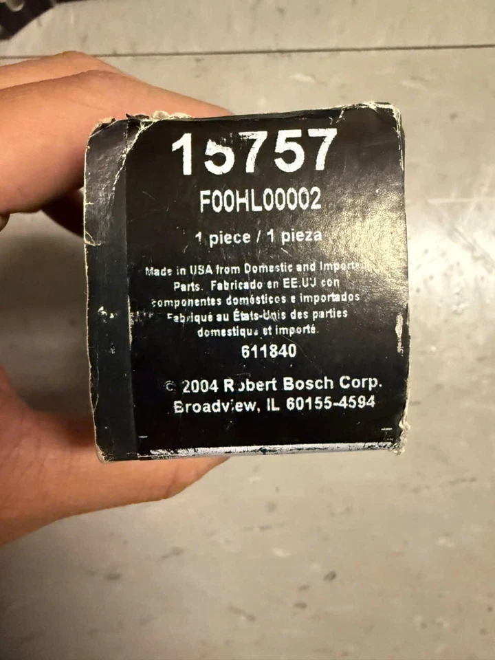 Sensor de oxígeno Bosch 15757 apto para Nissan INFINITI Altima Q45 200SX 240SX Sentra Foto 2 de 2