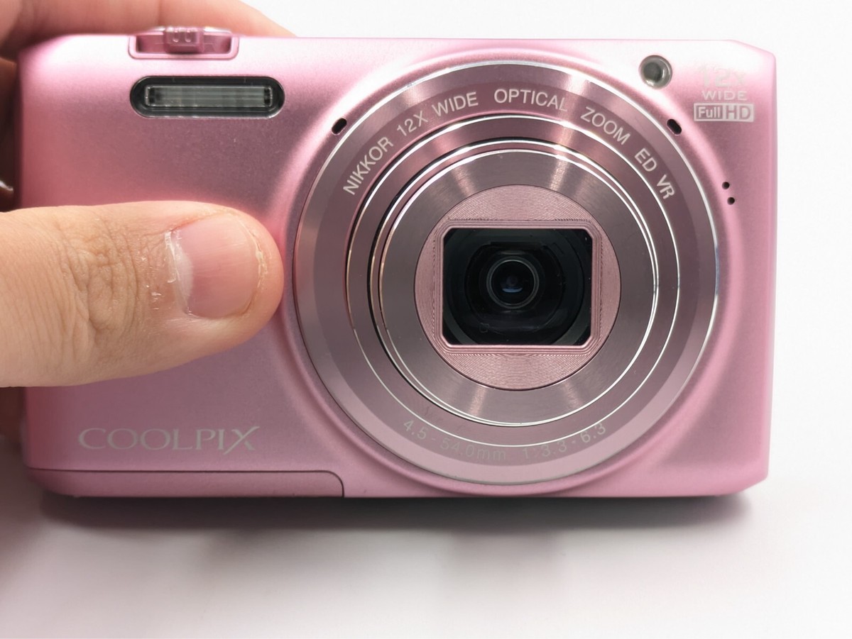 N-Mint Nikon COOLPIX S6800 Compact Digital Camera Pink from japan 