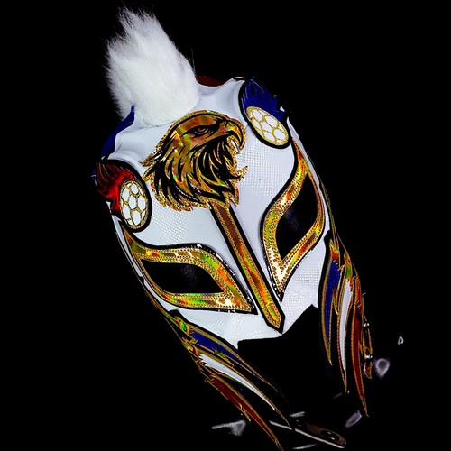 USA SOCCER MASK WRESTLING MASK LUCHADOR WRESTLER MASK LUCHA LIBRE MEXICAN MASK - Picture 3 of 10