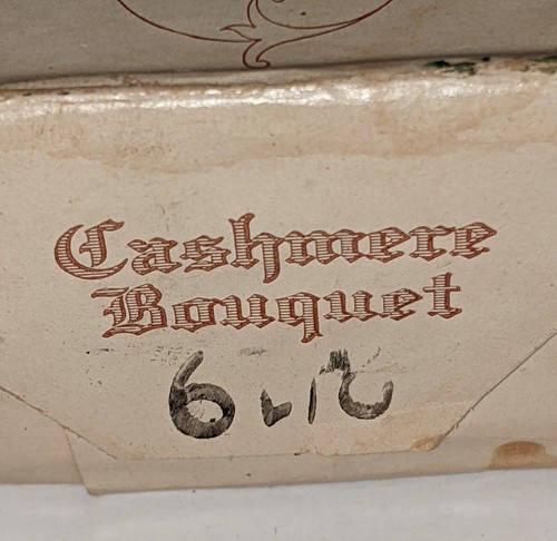Antique Vintage Bar of Soap Cashmere Bouquet Colgate Palmolive Peet co Toilet - Picture 3 of 9