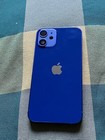 Châssis arrière iPhone 12 Mini Bleu avec vitre arrière