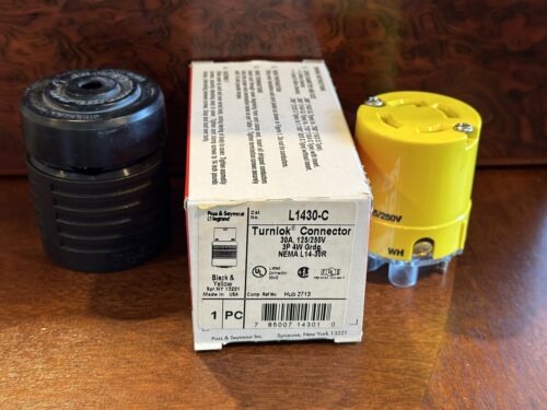 Legrand Pass & Seymour / L1430-C Turnlok Stecker 30A 125/250V