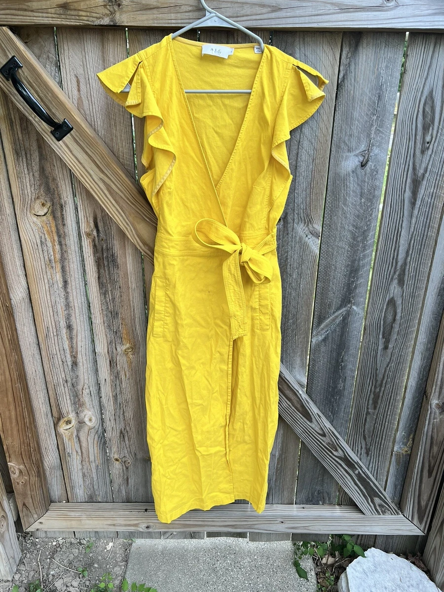 Alc yellow hot sale walker dress