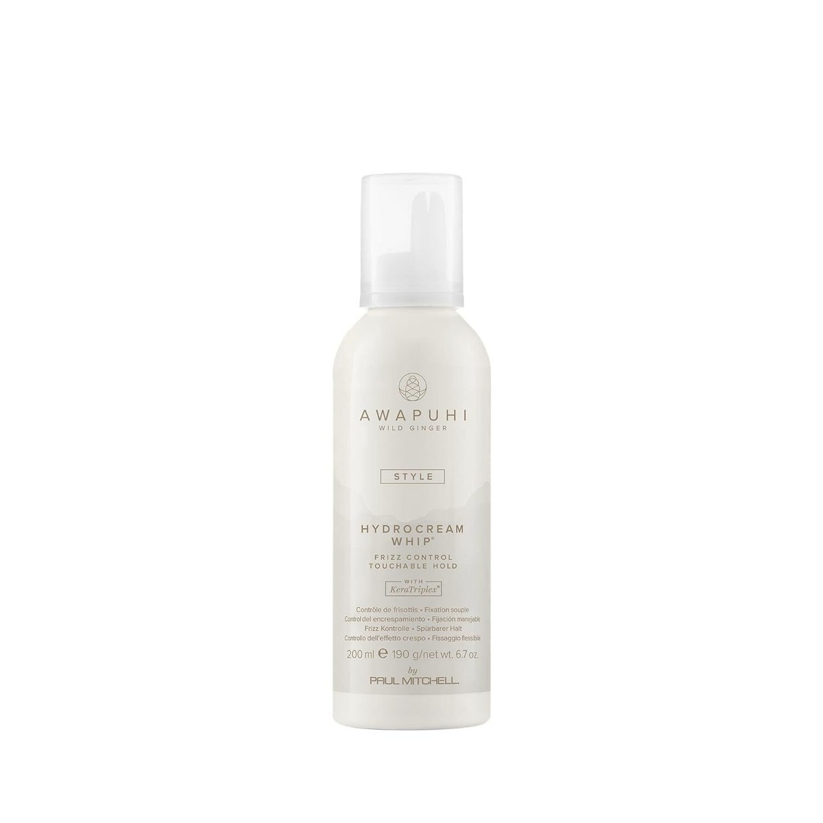 Paul Mitchell Awapuhi Wild Ginger HydroCream Whip Mousse, Frizz