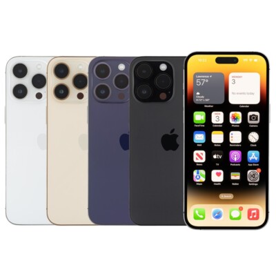 Apple iPhone 14 Pro Max 512GB Unlocked AT&T T-Mobile Verizon Fair Condition