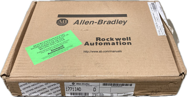 NOS Allen-Bradley Rockwell Automation 1771-IAD/D, REV F01, Part #96220674 A01