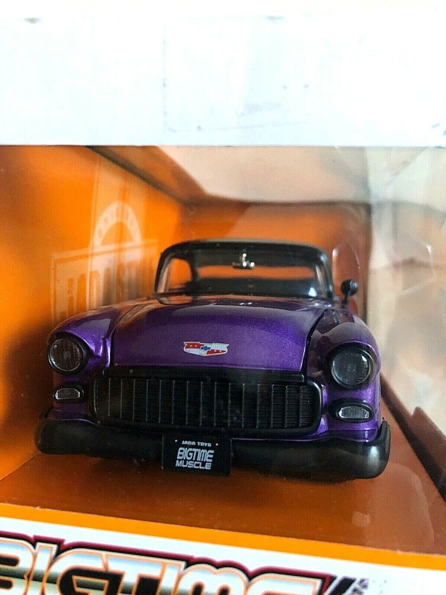 '57 Chevy Bel Air Jada 1/24ベルエア ミニカー Jada 1:24 Big Time Muscle 1957 Chevy Bel Air Hard Top