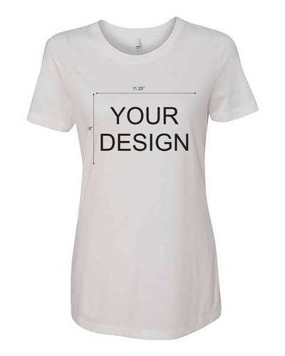 Custom T-Shirt for Women - Personalized, Add Your Own Design or Text - 第 1/5 張圖片