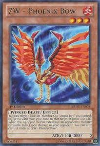 ZW - Phoenix Bow - REDU-EN003 - Rare - Unlimited Edition x3 - Near Mint